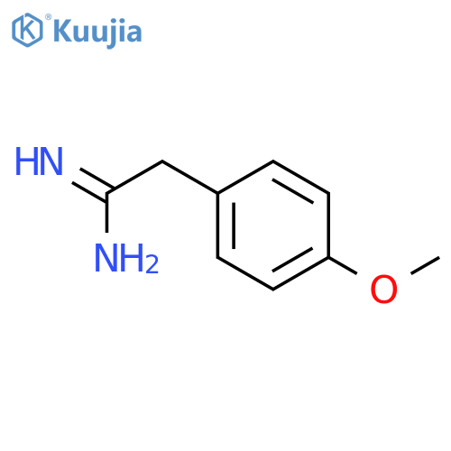 2-(4-methoxyphenyl)ethanimidamide structure