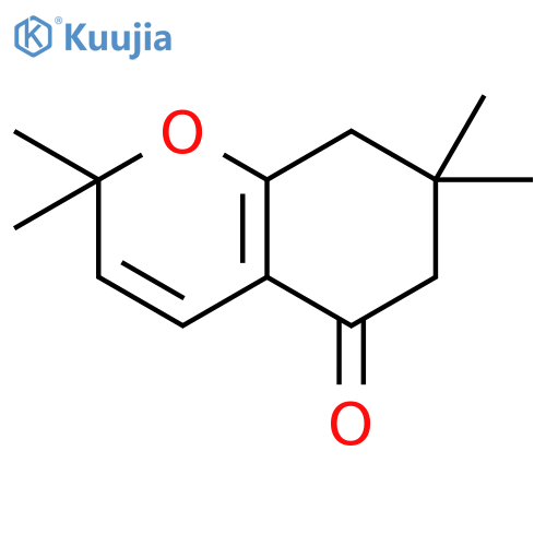 5H-1-Benzopyran-5-one,2,6,7,8-tetrahydro-2,2,7,7-tetramethyl- structure