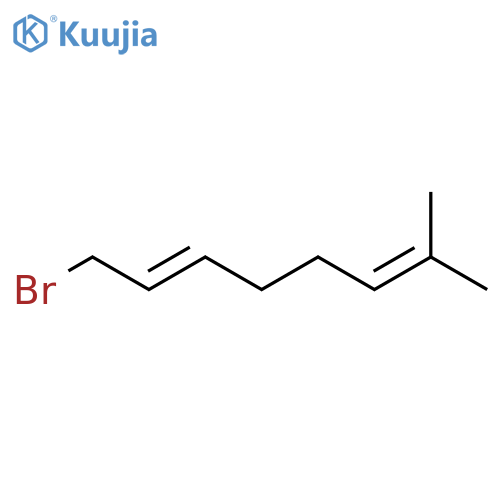 2,6-Octadiene, 1-bromo-7-methyl-, (2E)- structure