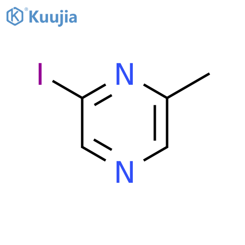 2-iodo-6-methylpyrazine structure