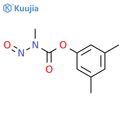 3,5-dimethylphenyl methyl(nitroso)carbamate structure
