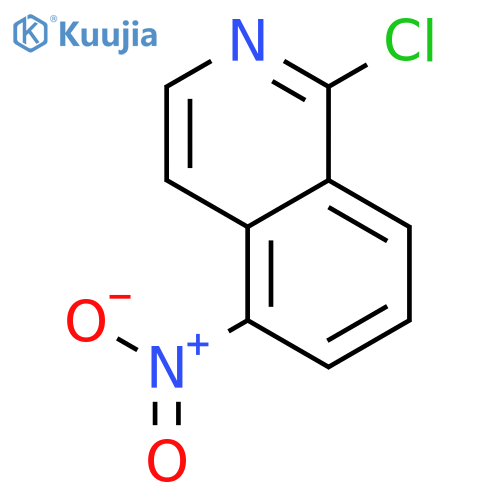 1-chloro-5-nitroisoquinoline structure