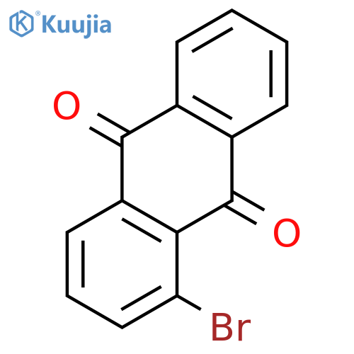 9,10-ANTHRACENEDIONE, 1-BROMO- structure