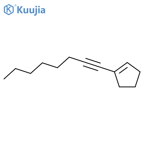 CYCLOPENTENE, 1-(1-OCTYNYL)- structure