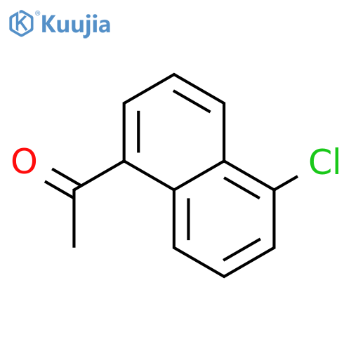 Ethanone, 1-(5-chloro-1-naphthalenyl)- structure