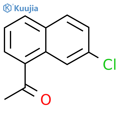 1-(7-chloronaphthalen-1-yl)ethan-1-one structure