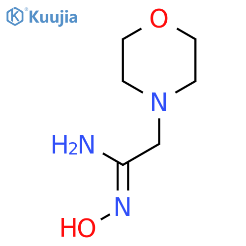 N-hydroxy-2-morpholino-acetamidine structure
