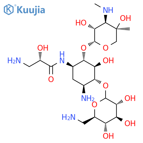 Isepamicin structure