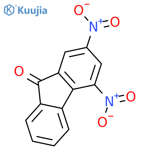 2,4-dinitrofluoren-9-one structure
