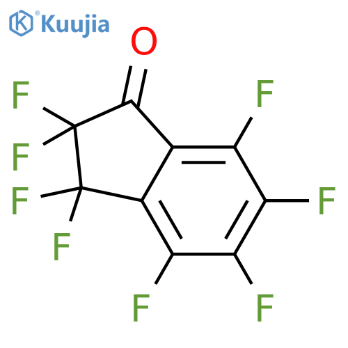 1H-Inden-1-one, 2,2,3,3,4,5,6,7-octafluoro-2,3-dihydro- structure