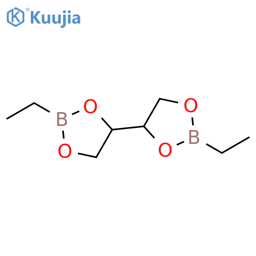 4,4'-Bi-1,3,2-dioxaborolane, 2,2'-diethyl- structure