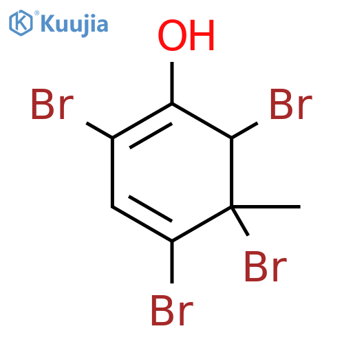 Phenol,2,3,4,6-tetrabromo-5-methyl- structure
