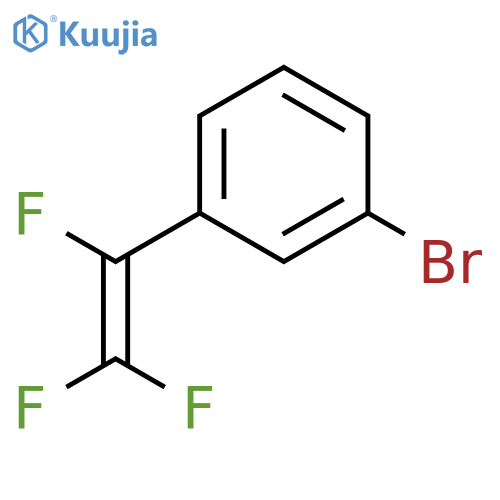 Benzene, 1-bromo-3-(trifluoroethenyl)- structure