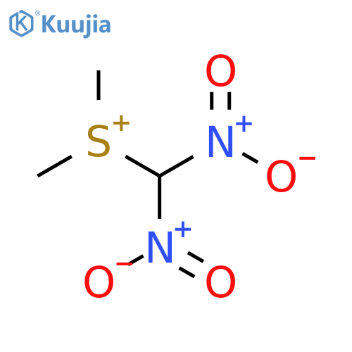 Sulfonium, (dinitromethyl)dimethyl- structure