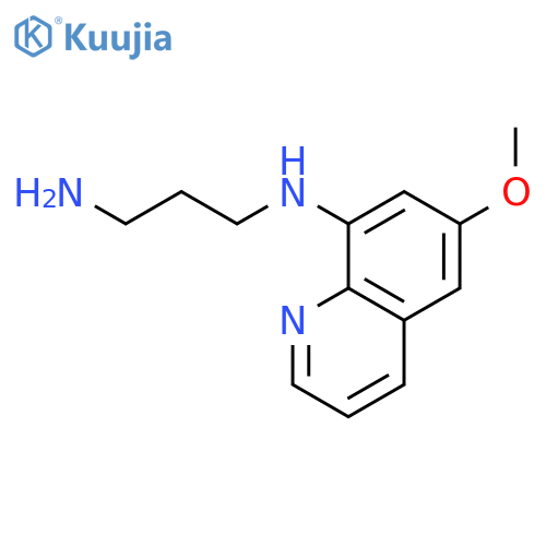 1,3-Propanediamine, N-(6-methoxy-8-quinolinyl)- structure