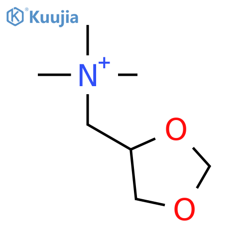 1,3-Dioxolane-4-methanaminium,N,N,N-trimethyl- structure