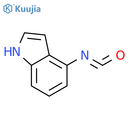 4-Isocyanato-1H-indole structure