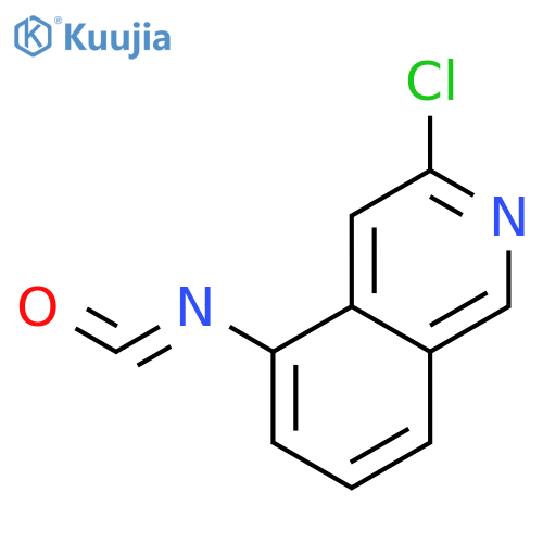 Isoquinoline, 3-chloro-5-isocyanato- structure