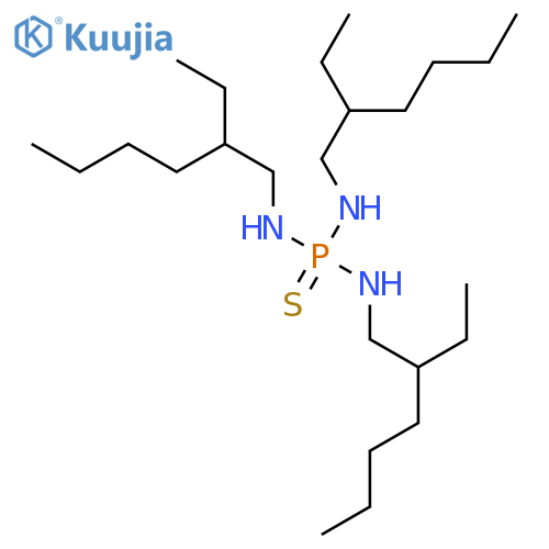Phosphorothioic triamide,N,N',N''-tris(2-ethylhexyl)- (6CI,9CI) structure