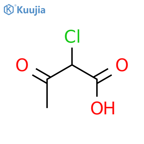 Butanoic acid, 2-chloro-3-oxo- structure