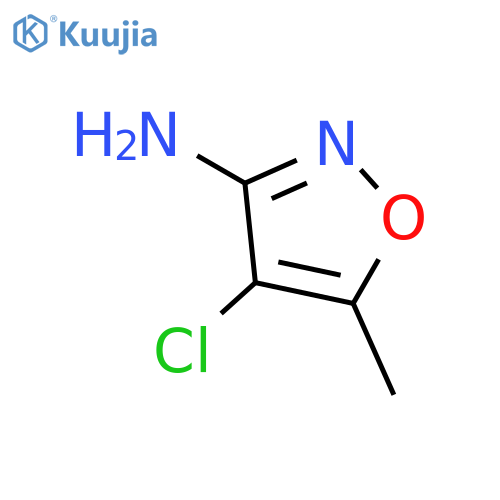 4-Chloro-5-methyl-isoxazol-3-ylamine structure