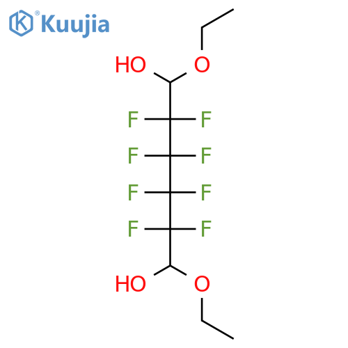 1,6-Hexanediol, 1,6-diethoxy-2,2,3,3,4,4,5,5-octafluoro- structure
