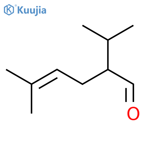 4-Hexenal,5-methyl-2-(1-methylethyl)- structure