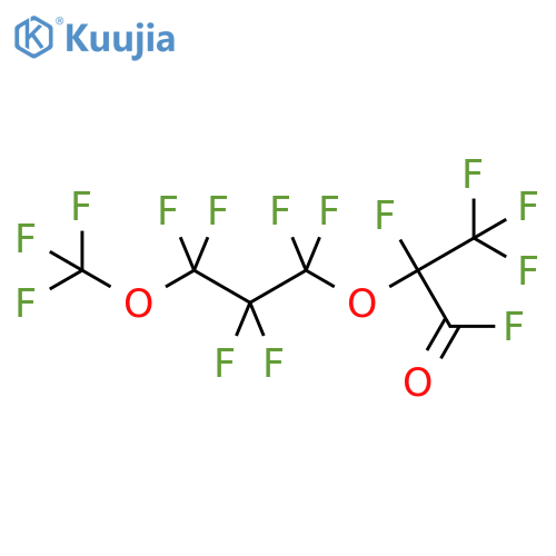 2,3,3,3-tetrafluoro-2-[1,1,2,2,3,3-hexafluoro-3-(trifluoromethoxy)propoxy]propanoyl fluoride structure