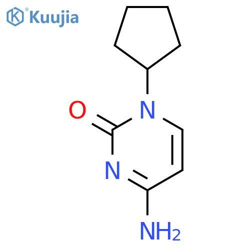 4-amino-1-cyclopentyl-1,2-dihydropyrimidin-2-one structure