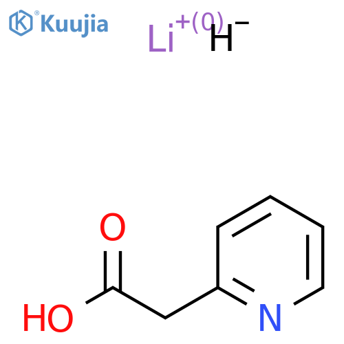 2-(pyridin-2-yl)acetic acid lithium salt structure