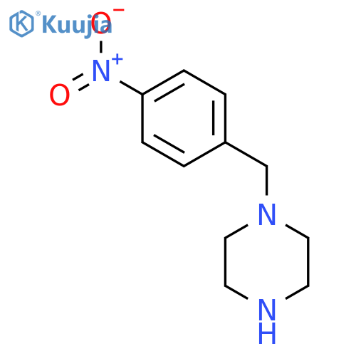 1-(4-Nitrobenzyl)piperazinehydrochloride structure