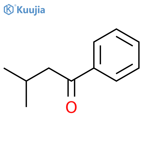 3-Methyl-1-phenylbutan-1-one structure
