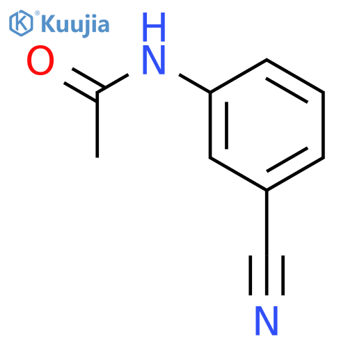 N-(3-Cyanophenyl)acetamide structure