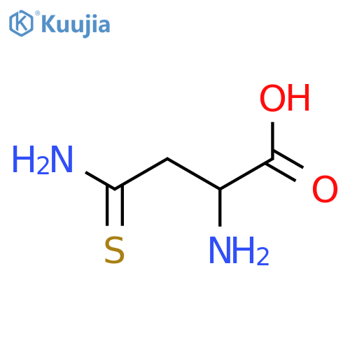 (2S)-2,4-diamino-4-thioxobutanoic acid structure