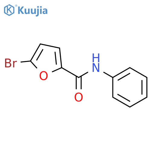 5-Bromo-N-phenyl-2-furamide structure