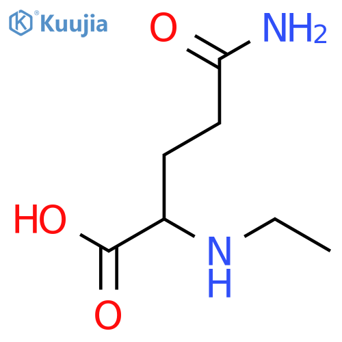 (2R)-2-amino-4-(ethylcarbamoyl)butanoic acid structure