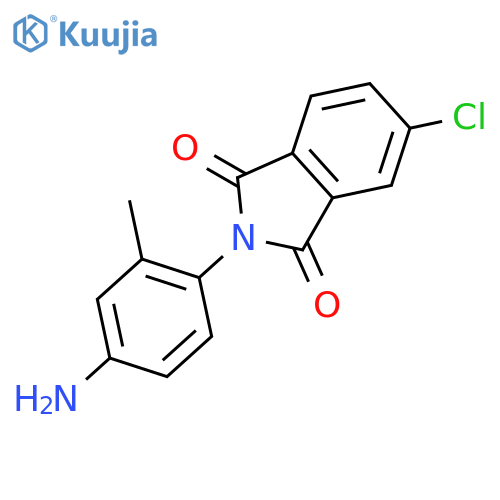 1H-Isoindole-1,3(2H)-dione,2-(4-amino-2-methylphenyl)-5-chloro- structure