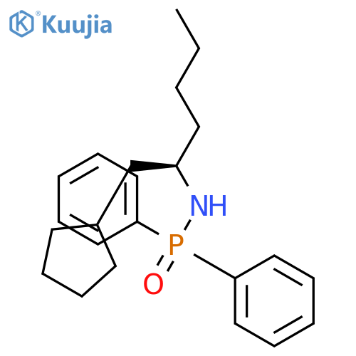 PHOSPHINIC AMIDE, N-[(1R)-1-(CYCLOPENTYLMETHYL)PENTYL]-P,P-DIPHENYL- structure