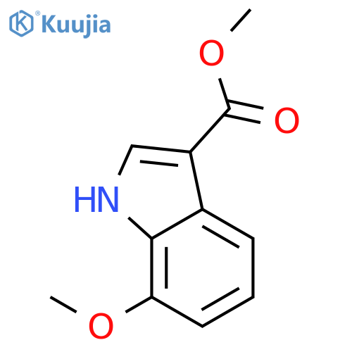 7-methoxy-1H-Indole-3-carboxylic acid methyl ester structure