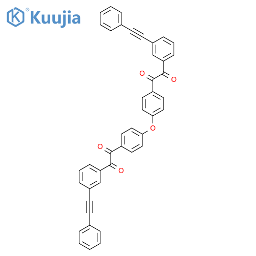 ETHANEDIONE, 1,1'-(OXYDI-4,1-PHENYLENE)BIS[2-[3-(PHENYLETHYNYL)PHENYL]- structure