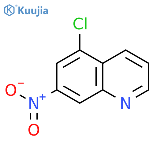 QUINOLINE, 5-CHLORO-7-NITRO- structure