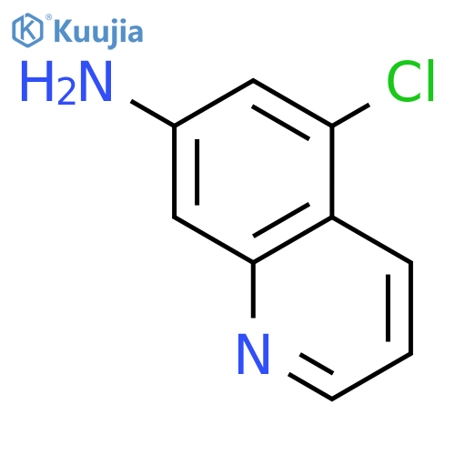 7-Quinolinamine, 5-chloro- structure