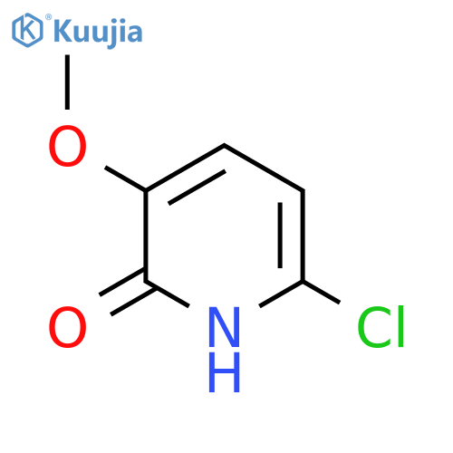 2(1H)-Pyridinone, 6-chloro-3-methoxy- structure