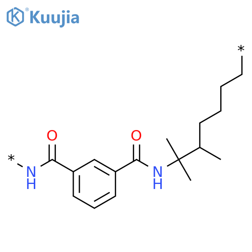 POLY[IMINOCARBONYL-1,3-PHENYLENECARBONYLIMINO(TRIMETHYL-1,6-HEXANEDIYL)] structure