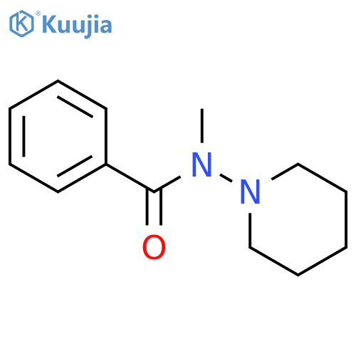 Benzamide,N-methyl-N-1-piperidinyl- structure