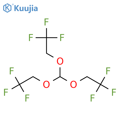 tris(2,2,2-trifluoroethyl)orthoformate structure