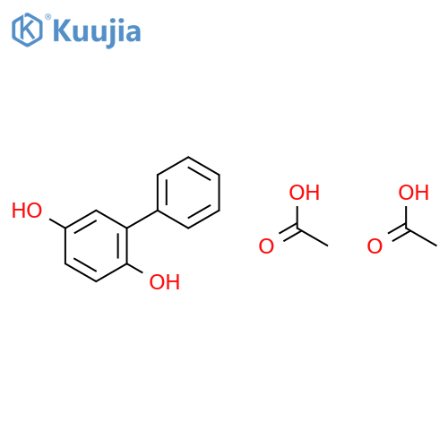 Phenylhydroquinone diacetate structure