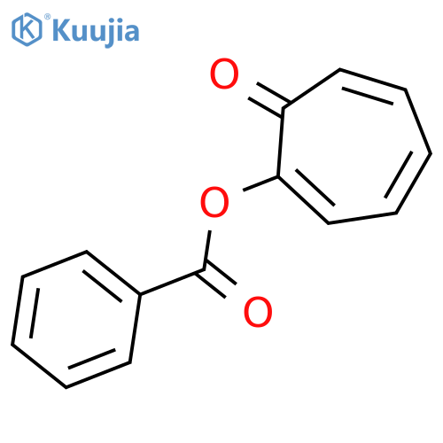 2,4,6-CYCLOHEPTATRIEN-1-ONE, 2-(BENZOYLOXY)- structure