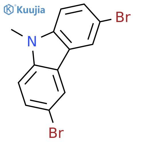 9H-Carbazole, 3,6-dibromo-9-methyl- structure