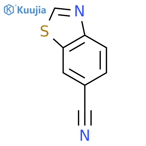 1,3-benzothiazole-6-carbonitrile structure